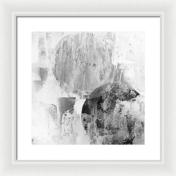 Blanc Noir - Framed Print