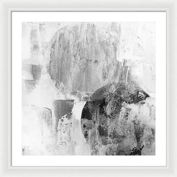 Blanc Noir - Framed Print