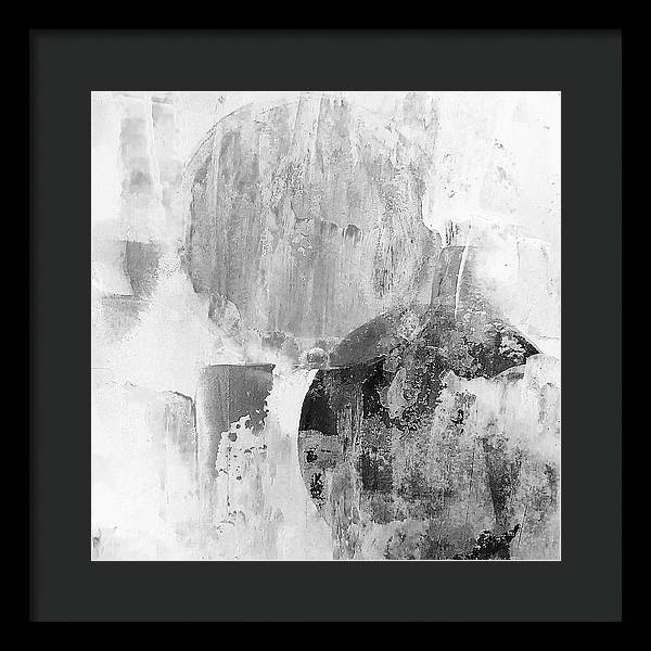 Blanc Noir - Framed Print