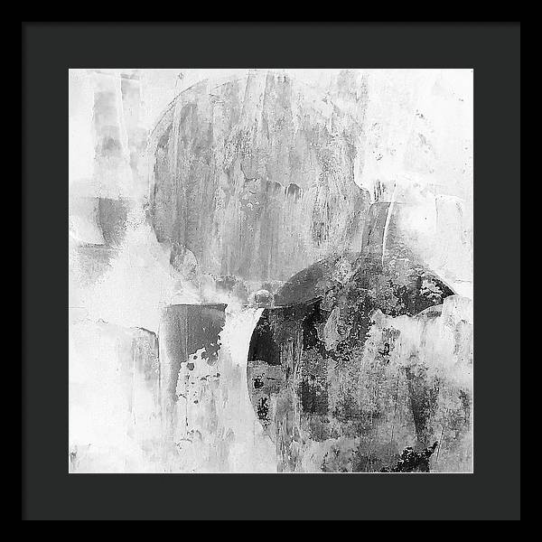 Blanc Noir - Framed Print