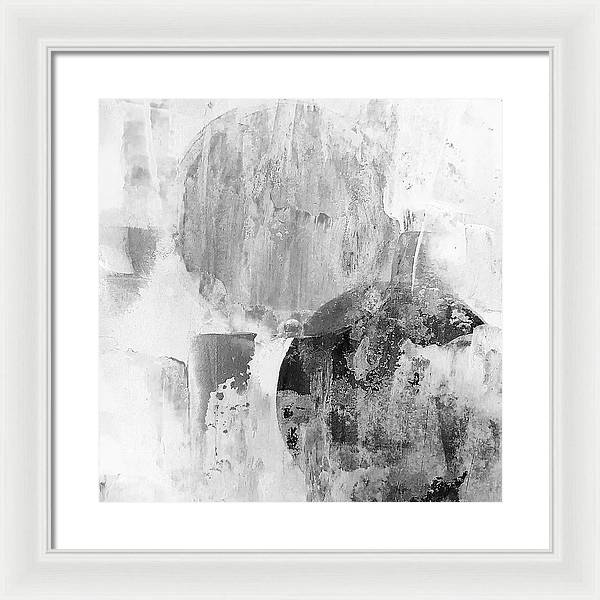 Blanc Noir - Framed Print